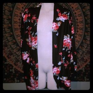 Long sleeve kimono